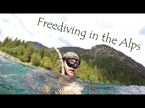 FREEDIVING IN THE ALPS