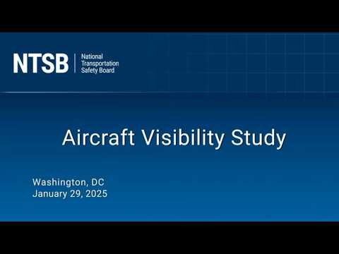NTSB Video Simulation of the Tragic 2025 DCA Midair Collision