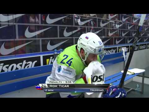 Slovakia vs Slovenia 3-1 2015-05-05 The Commentator tired of the referee IIHF 2015 WC HIGHLIGHTS