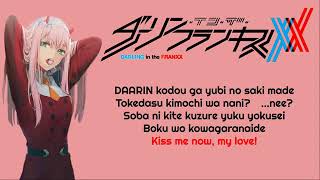 Download lagu Darling In The Franxx | Kiss Of Death Lyrics | (Mika Nakashima) | Levi official mp3