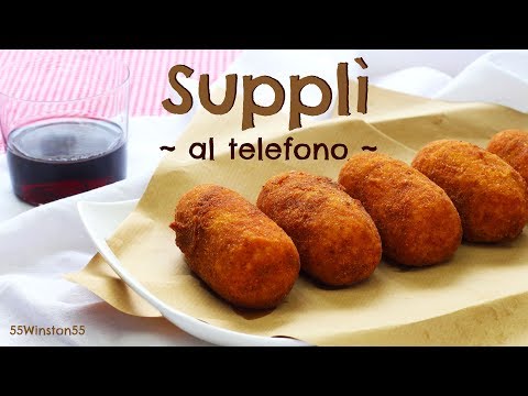 Supplì al Telefono con Risotto Avanzato | Ricetta Svuota Frigo | 55Winston55