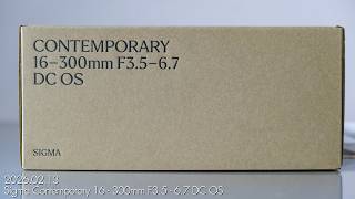 Sigma Contemporary 16 - 300mm F3.5 - 6.7 DC OS 2026/02/13