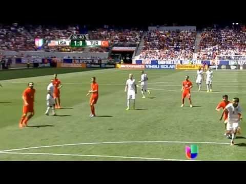Fabian Johnson Goal   USA vs Turkey HD