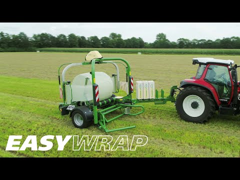 KRONE EasyWrap – Ballenwickler als Dreipunkt- oder gezogene Variante