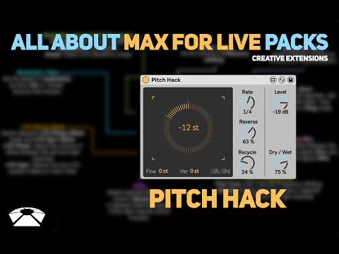 All About Max for Live Packs - Pitch Hack | Creative Extensions