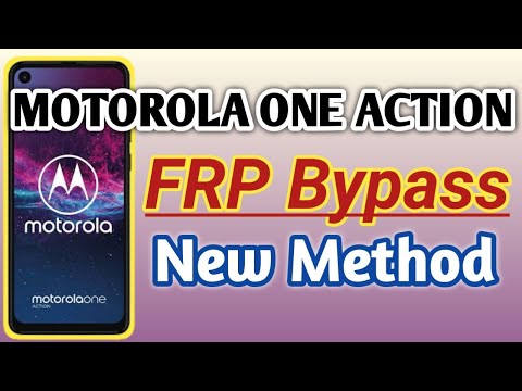 MOTOROLA ONE ACTION FRP BYPASS