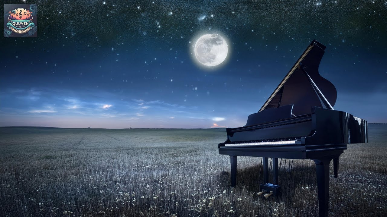 Night Piano Tranquil Melodies under the Moonlight