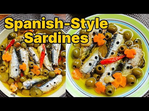 Homemade Spanish Sardines | How to make sardine in olive oil