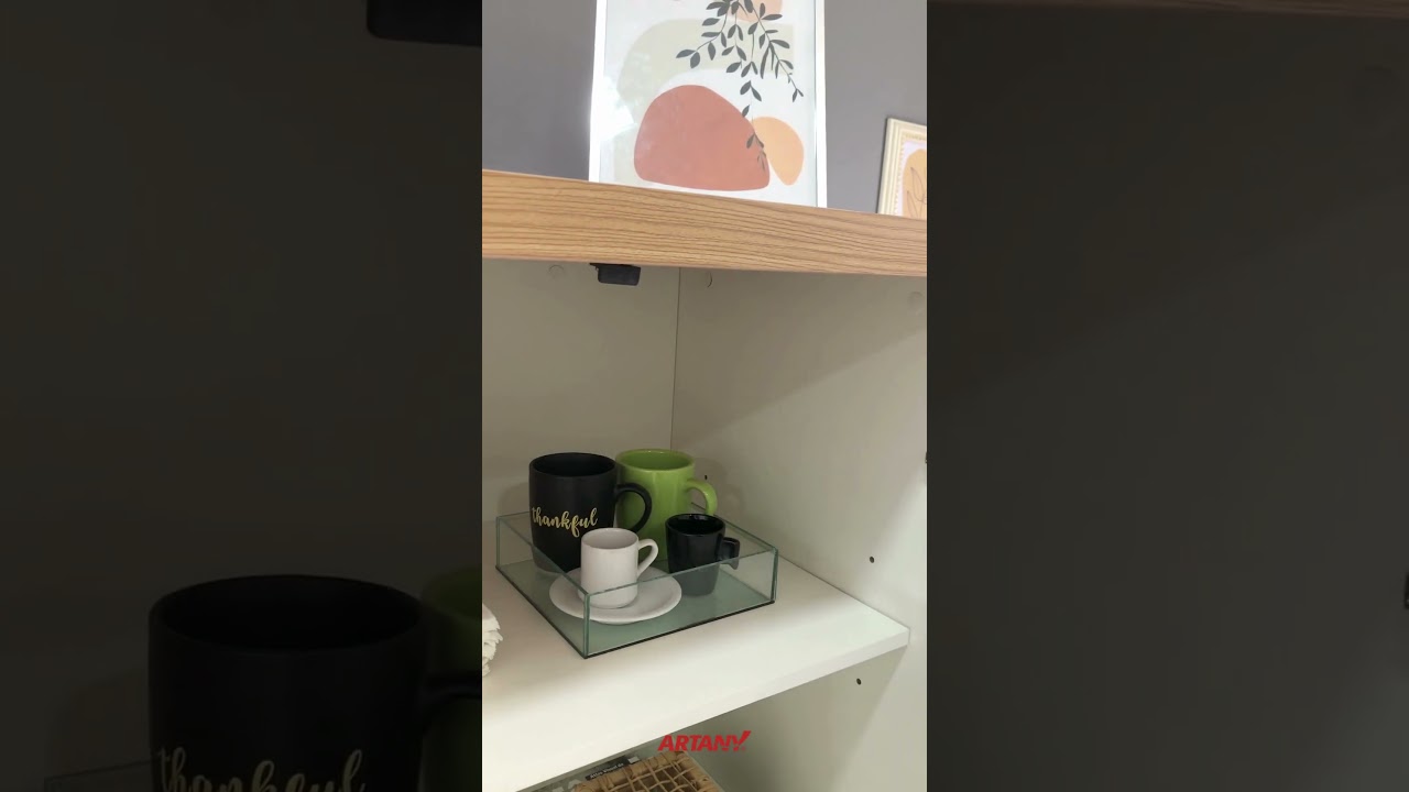 Thumbnail do vídeo - Armário Toq 1400 - Olmo/Branco