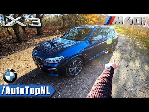 BMW X3 M40i REVIEW POV Test Drive AUTOBAHN & FOREST ROADS by AutoTopNL