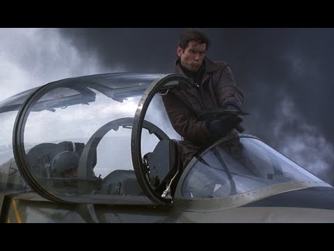 007 Tomorrow Never Dies Fighter Jet Chase!