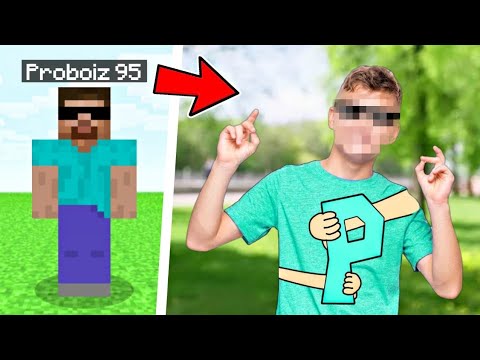 Shocking! Minecraft YouTubers Turned Real?!