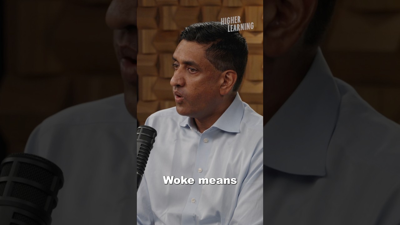 Ro Khanna speak on what woke means to him. #higherlearningpodcast #higherlearning #rokhanna