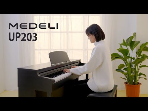 Демонстрация звучания пианино Medeli UP203