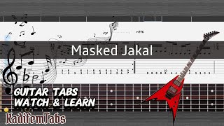 Masked Jackal - Electric Guitar Tutorial + TABs (Coroner) | Kadifem Tabs
