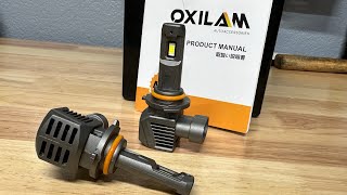 OXILAM LED Headlight Bulb Upgrade For My Truck! Cheap and Good?