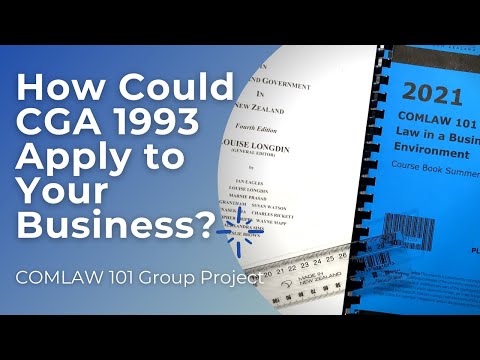 [COMLAW101] How Consumer Guarantees Act 1993 Can Apply to Your Business?
