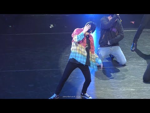 [fancam]180517 GOT7 Hall Tour Osaka Swag "TheNewEra" 마크(MARK)focus