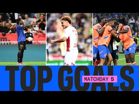 Top goals Week 5 - Ligue 1 McDonald's 24/25