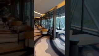 The Observation Lounge on deck 17 on the Norwegian Viva. #ncl #cruisetour #shiptour