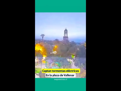 Captan tormentas eléctricas en Vallenar