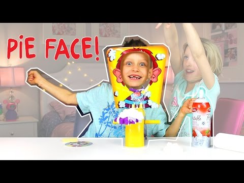 PIE FACE CHALLENGE!!! Messy Whipped Cream in the FACE!