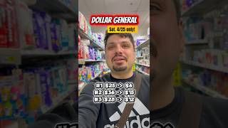 3 easy $5/$25 deals for Dollar General Saturday 4/25