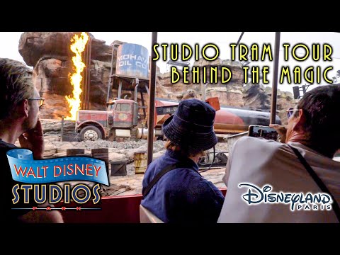 2019 Studio Tram Tour Behind the Magic Complet On Ride POV Walt Disney Studios Park Disneyland Paris