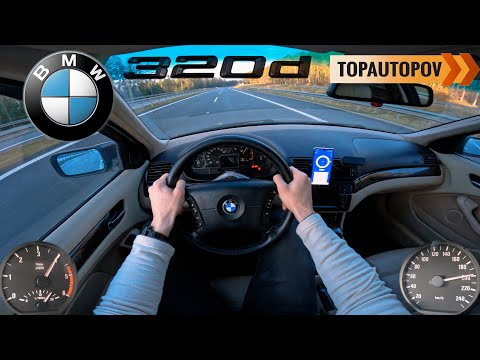 BMW 320d E46 (110kW) |98| 4K60 TEST DRIVE POV – Sound, Slides, Acceleration
