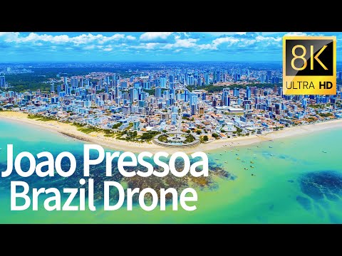 Joao Pessoa, Brazil in 8K UHD Drone