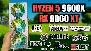 RX 9060 XT + Ryzen 5 9600X | Test in 10 Games - 1440p Gaming