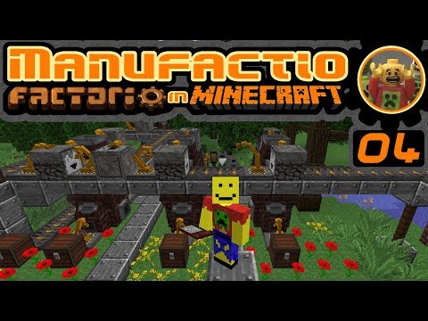 Jim in Manufactio Minecraft E04 - REAL Automation This Time!
