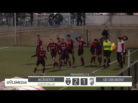 Alcásser CF 2 - 3 UD Carcaixent 2021/22