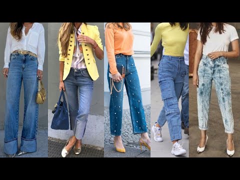 LOS NUEVOS DISEÑOS DE PANTALONES TEJANOS QUE VEREMOS EN EL 2024