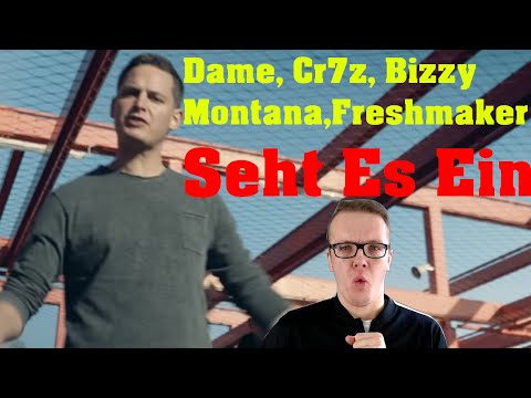 Dame, Cr7z & Bizzy Montana x Freshmaker - Seht Es Ein [Official Video] Reaction