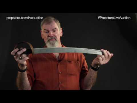 Lots 145-146 - THE GOONIES (1985) - One-Eyed Willy's Cutlass and Fratelli Cutlass