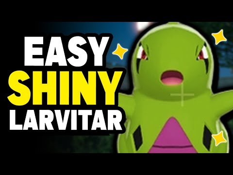 How To EASILY Shiny Hunt LARVITAR In Pokemon Legends ZA