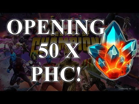 Opening 50 Premium Hero Crystals! |Marvel Contest of Champions|