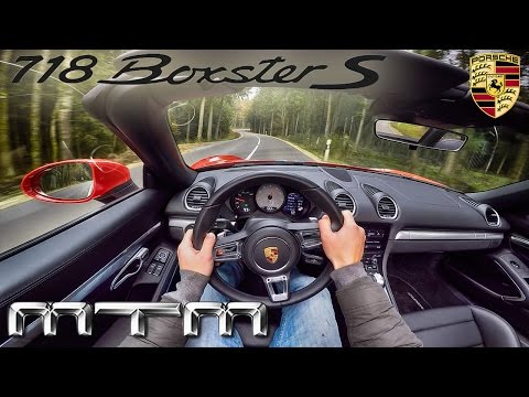Porsche 718 Boxster S MTM POV Test Drive