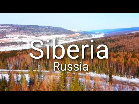 FLYING OVER SIBERIA (4K UHD) - Relaxing Music Along With Beautiful Nature Videos - 4K Video HD