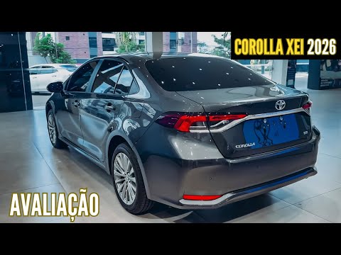 NOVO TOYOTA COROLLA XEI 2026 - A NOVA VERSÃO DE ENTRADA DO COROLLA 2.0
