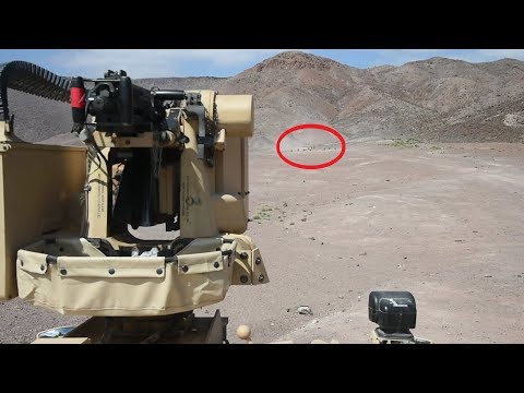 Browning .50 Caliber Machine Gun vs Target Dummies