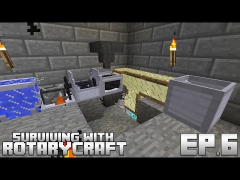 Surviving With RotaryCraft :: Ep.6 - Centrifuge And Grinder Setup