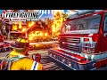 FIREFIGHTING SIMULATOR #1: Haus in Vollbrand mit Verletzten | Feuerwehr Simulator - The Squad