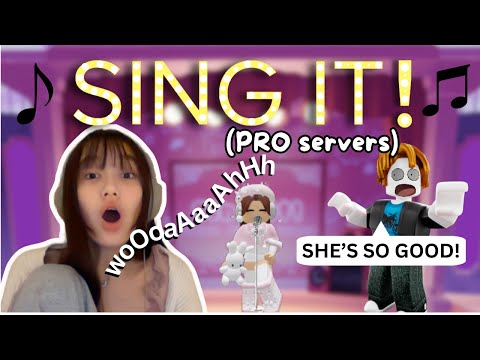 I BEAT everyone on SING IT PRO servers!