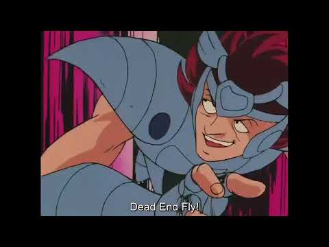 Coup de la fusée (dead end fly) de Dio, chevalier d’argent de la mouche - les chevaliers du zodiaque