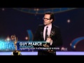 Guy Pearce Wins An Emmy For Mildred Pierce At The 2011 Primetime Emmy Awards