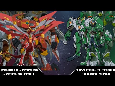 Drago Vs Shun's bakugans