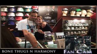 Bone Thugs On New Tour - Signing Autographs at Eye Candy!