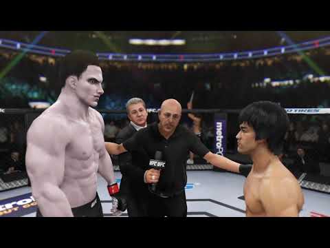 God Ares vs. Bruce Lee (EA sports UFC 3)